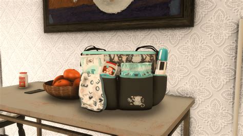 sims 4 functional diaper bag